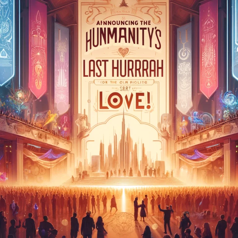 Announcing the Completion of the “Humanity’s Last Hurrah or the Start of Love!” Event Series